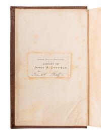 [GARFIELD, James A. (1831-1881), his copy]. BASKERVILLE, Alfred, translator. The Poetry of Germany…Second Edition. Philadelphia: John Weick, 1856.