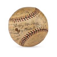 A 1927 Philadelphia Phillies Team Signed Autograph Baseball (Beckett Authentication Services)