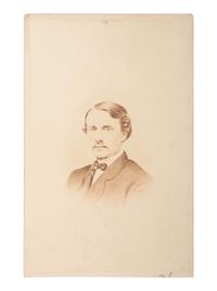 [CIVIL WAR]. CDV of Colonel Robert Gould Shaw, 54th Mass. African American Infantry. Boston: J.W. Black.