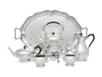 A Canadian Silver Five-Piece Tea and Coffee Service