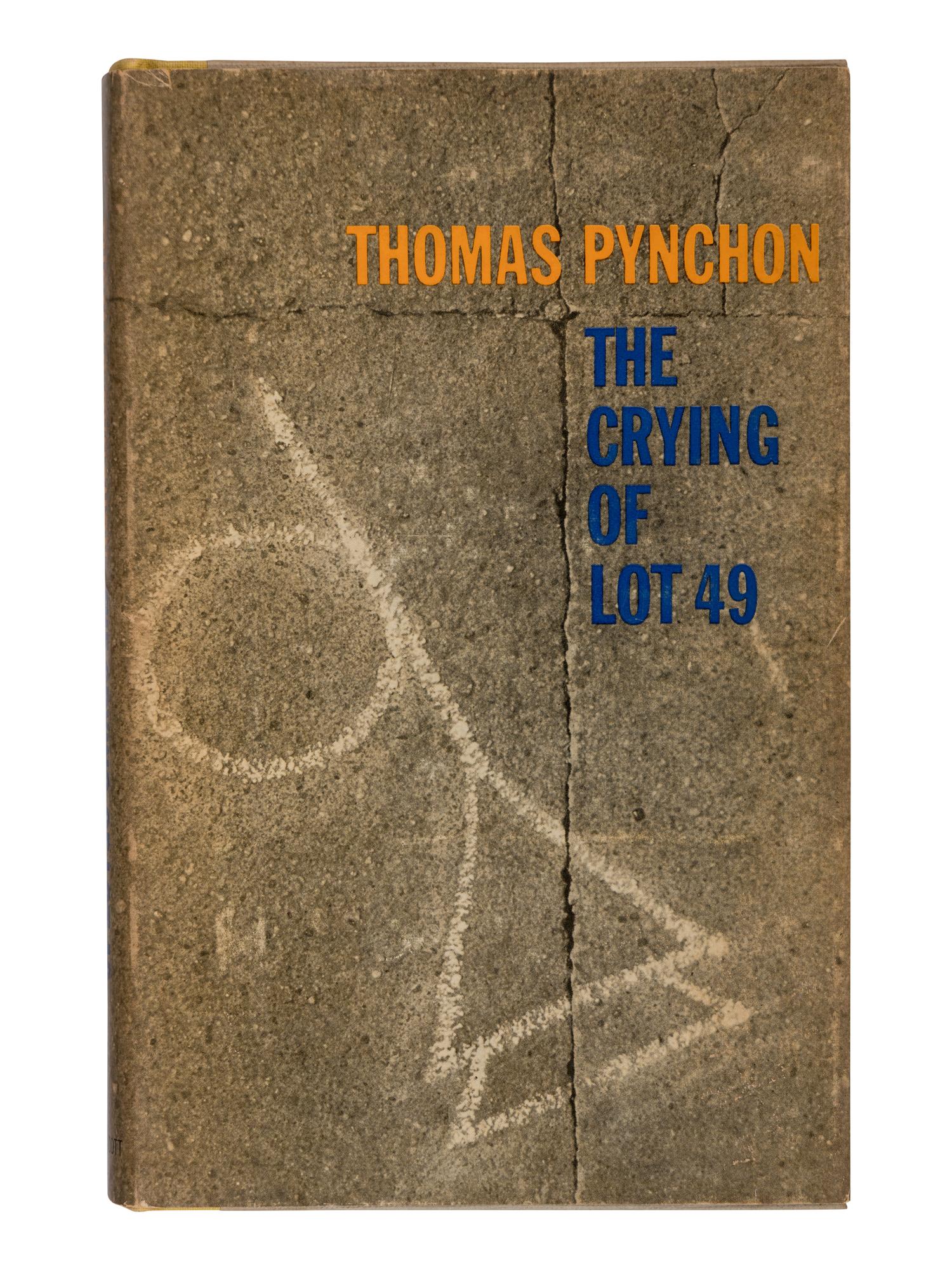 PYNCHON, Thomas (b. 1937). The Crying of Lot 49 . Philadelphia and New York: J.B. Lippincott Company, 1966.