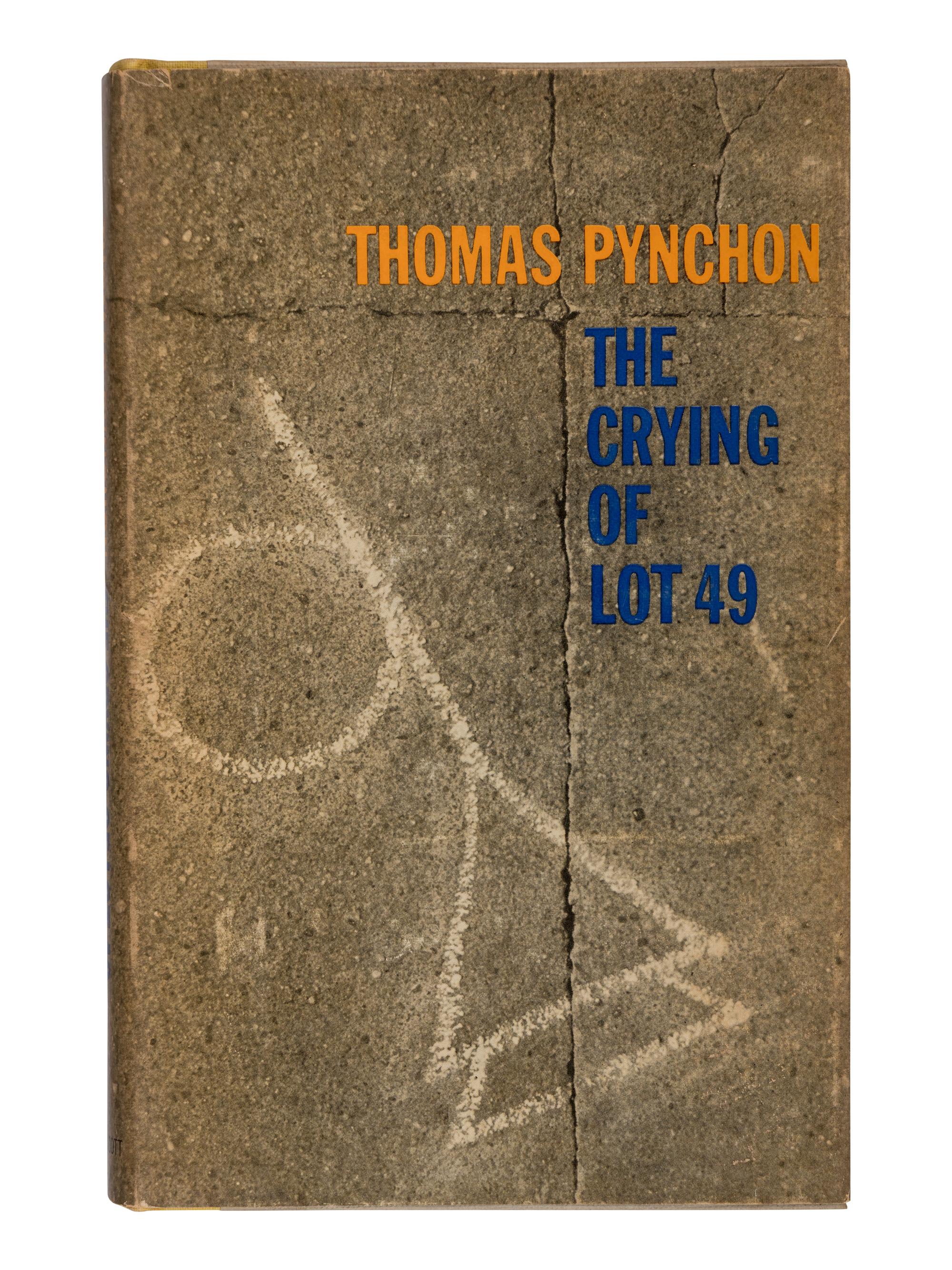 PYNCHON, Thomas (b. 1937). The Crying of Lot 49 . Philadelphia and New York: J.B. Lippincott Company, 1966.