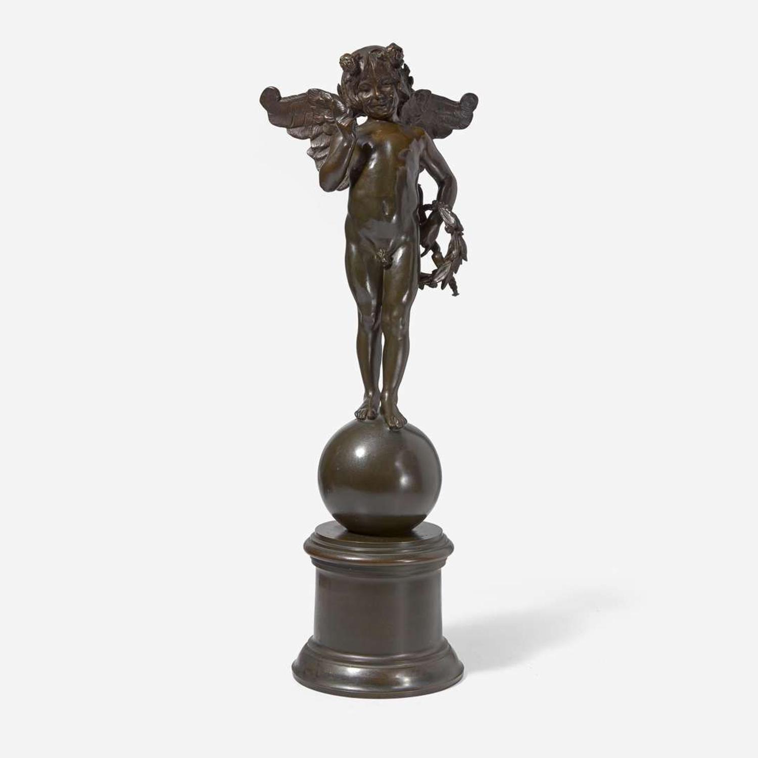 Frederick William MacMonnies (American, 1863–1937) Running Cupid and Standing Cupid (The Pair)