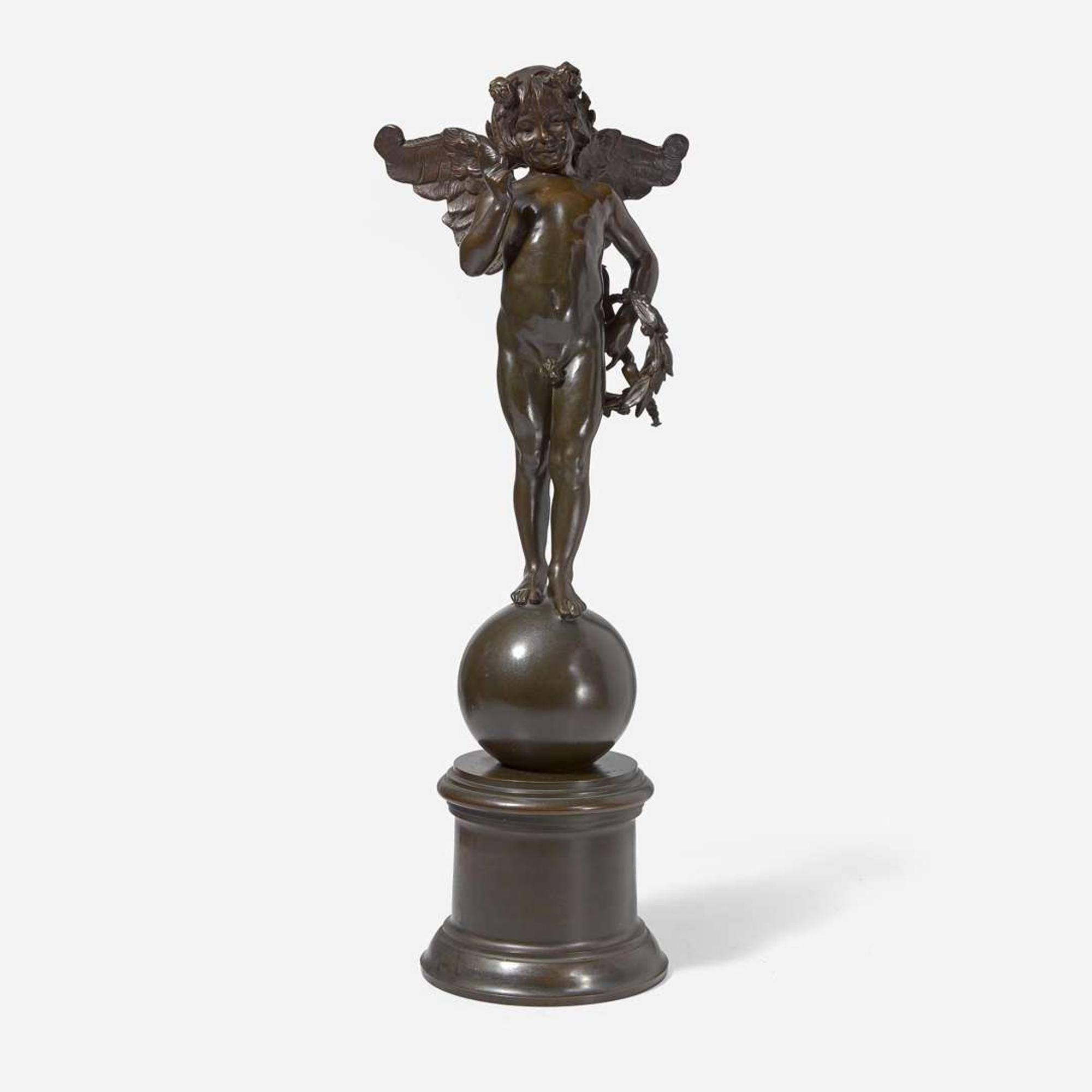 Frederick William MacMonnies (American, 1863–1937) Running Cupid and Standing Cupid (The Pair)