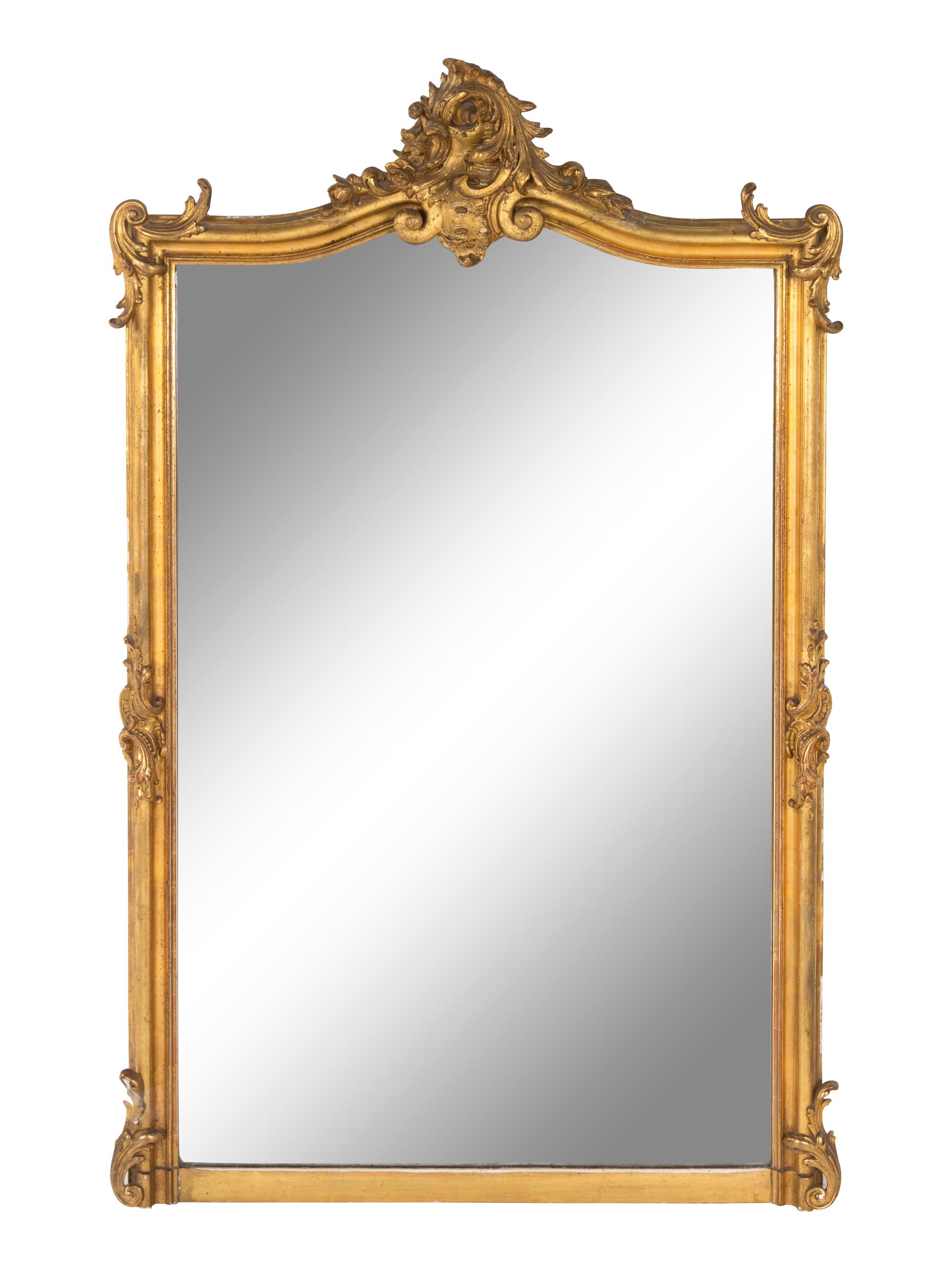 A French Giltwood Mirror