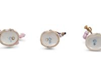 A German Porcelain Twelve-Piece Monkey Band