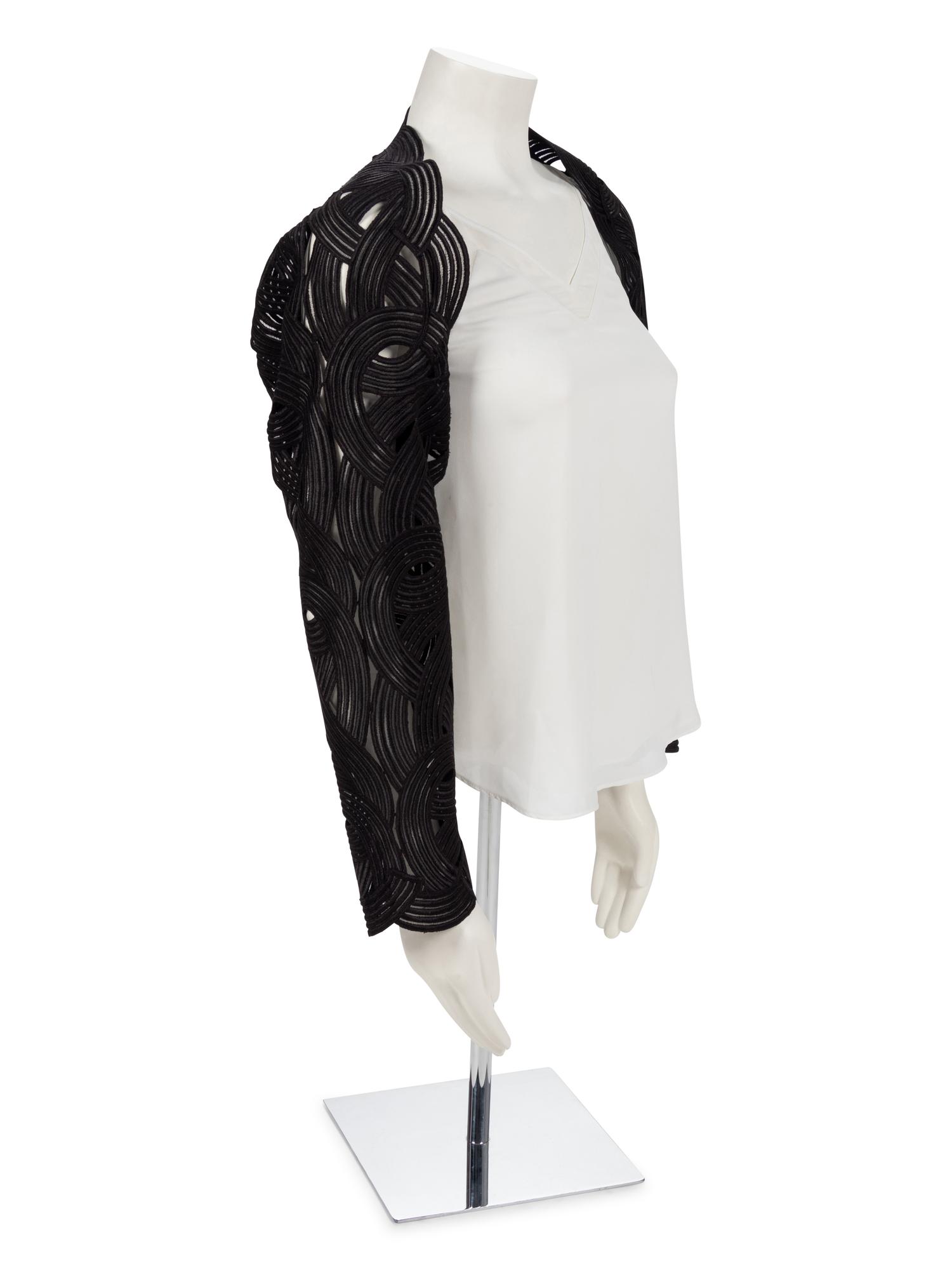 Geoffrey Been Black 'Ribbon' Bolero, 1990s