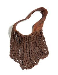 An Egyptian Leather and Iron Collar