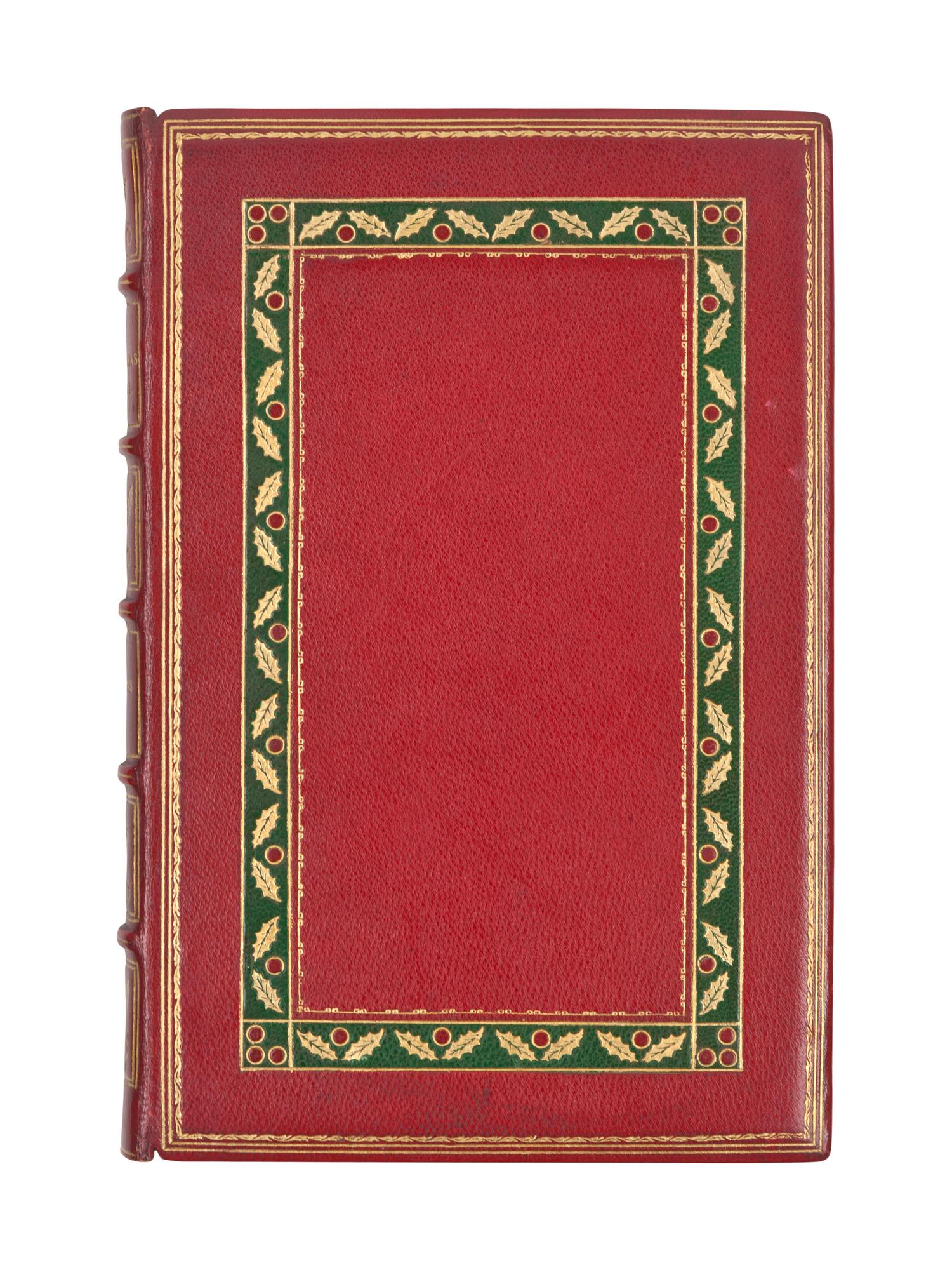 [MONASTERY HILL BINDING - ZUFFANT, Joseph, binder] -- [ROYCROFTERS]. DICKENS, Charles (1812-1870). A Christmas Carol in Prose Being a Story of Yule-Tide. East Aurora, New York: The Roycroft Shop, 1902.