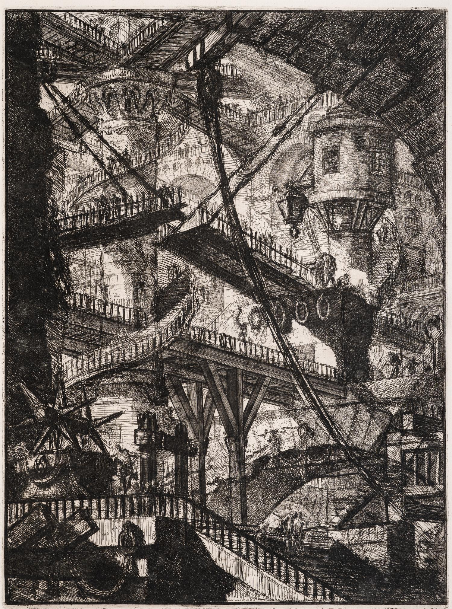Carceri d'Invenzione (the complete set of 16), 1761