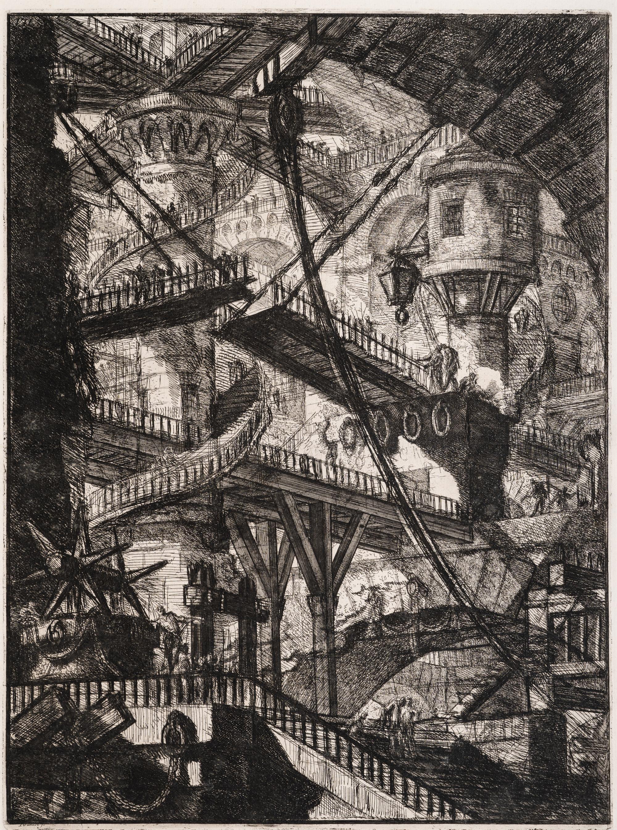 Carceri d'Invenzione (the complete set of 16), 1761