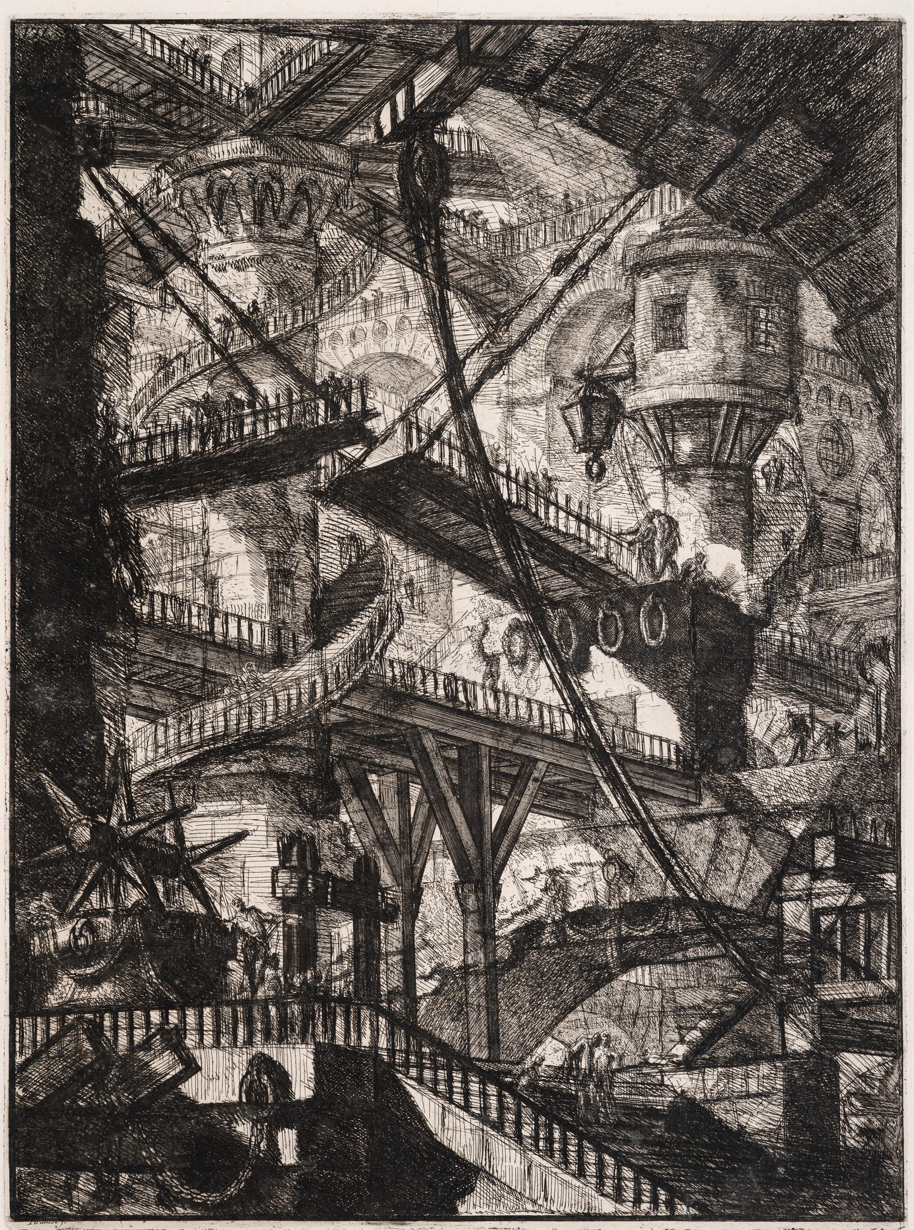 Carceri d'Invenzione (the complete set of 16), 1761