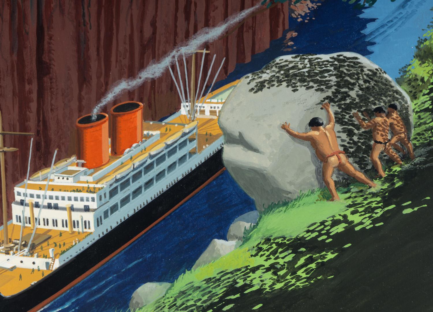 Expect Long Delays and Amazon Steamship Tour (two works), 1997
