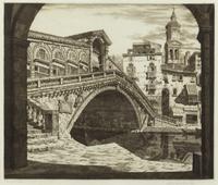 John Taylor Arms, (American, 1887-1953), Shadows of Venice, 1930