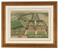 A Set of Eight Hand-Colored Engravings