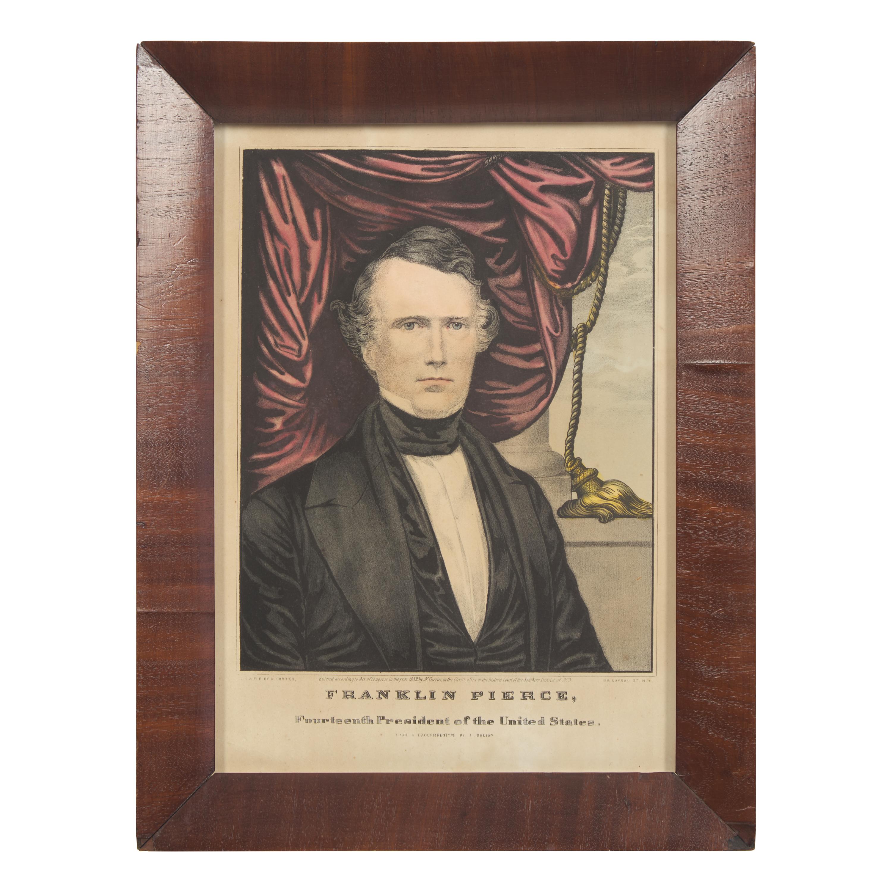 A Rare and Complete Set of Hand-Colored Lithographs of the First Sixteen U.S. Presidents