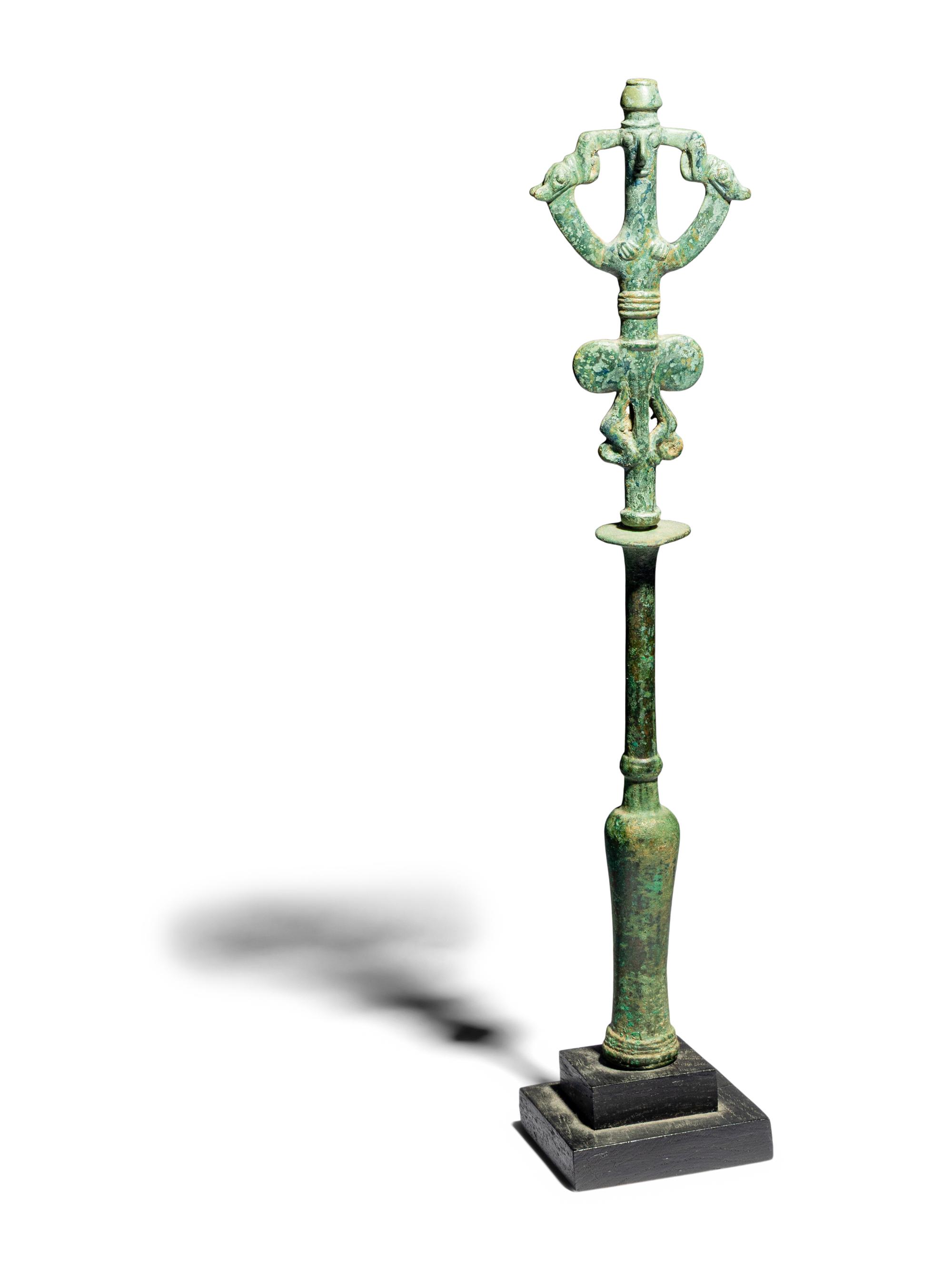 A Luristan Bronze Finial