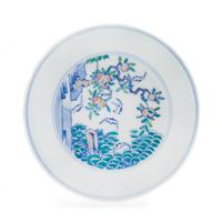 A Chinese Doucai Porcelain Dish