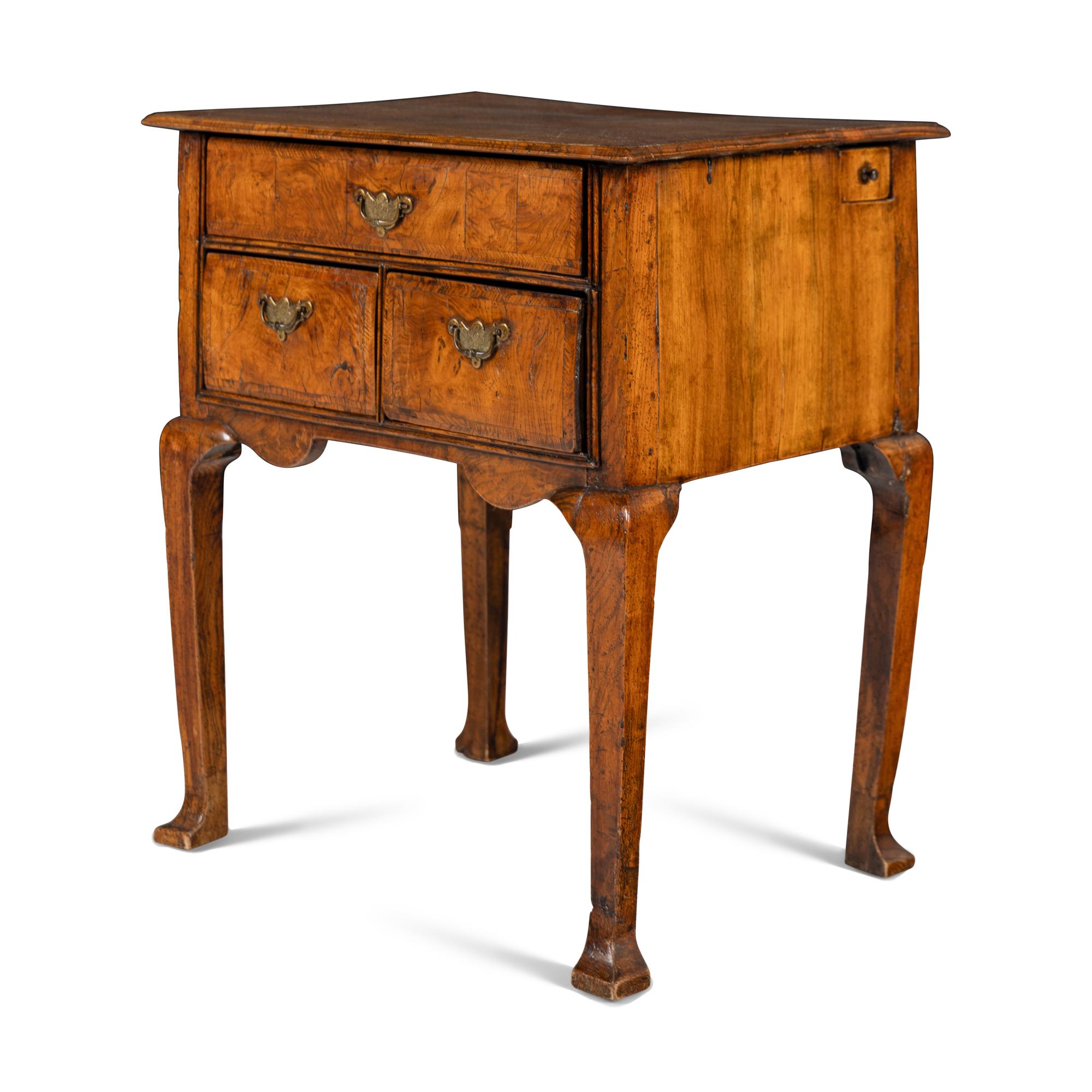 A Queen Anne Walnut Dressing Table