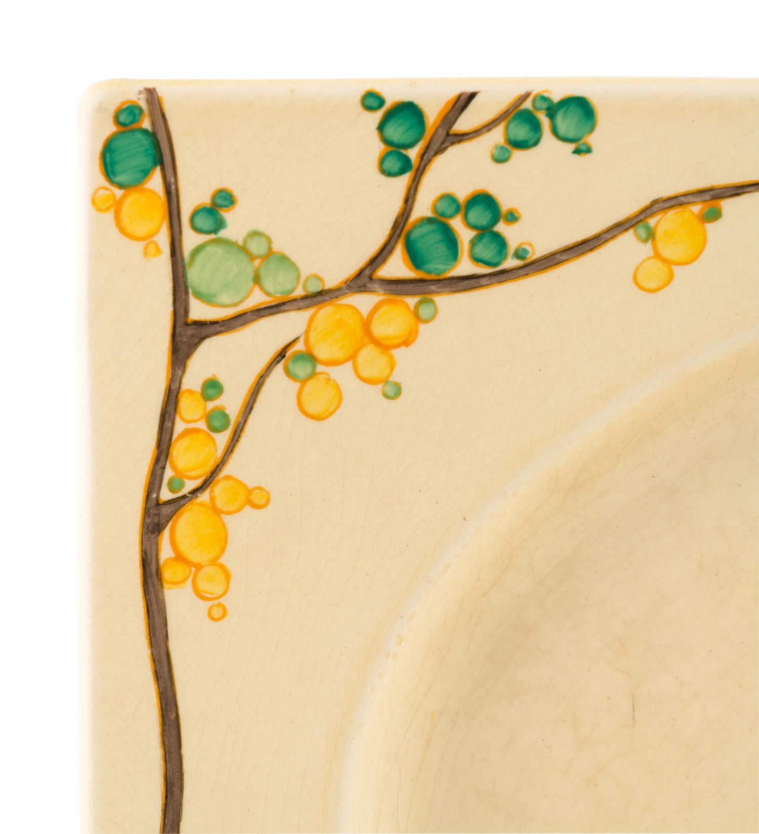 A Clarice Cliff Royal Staffordshire Glazed Earthenware Tray
