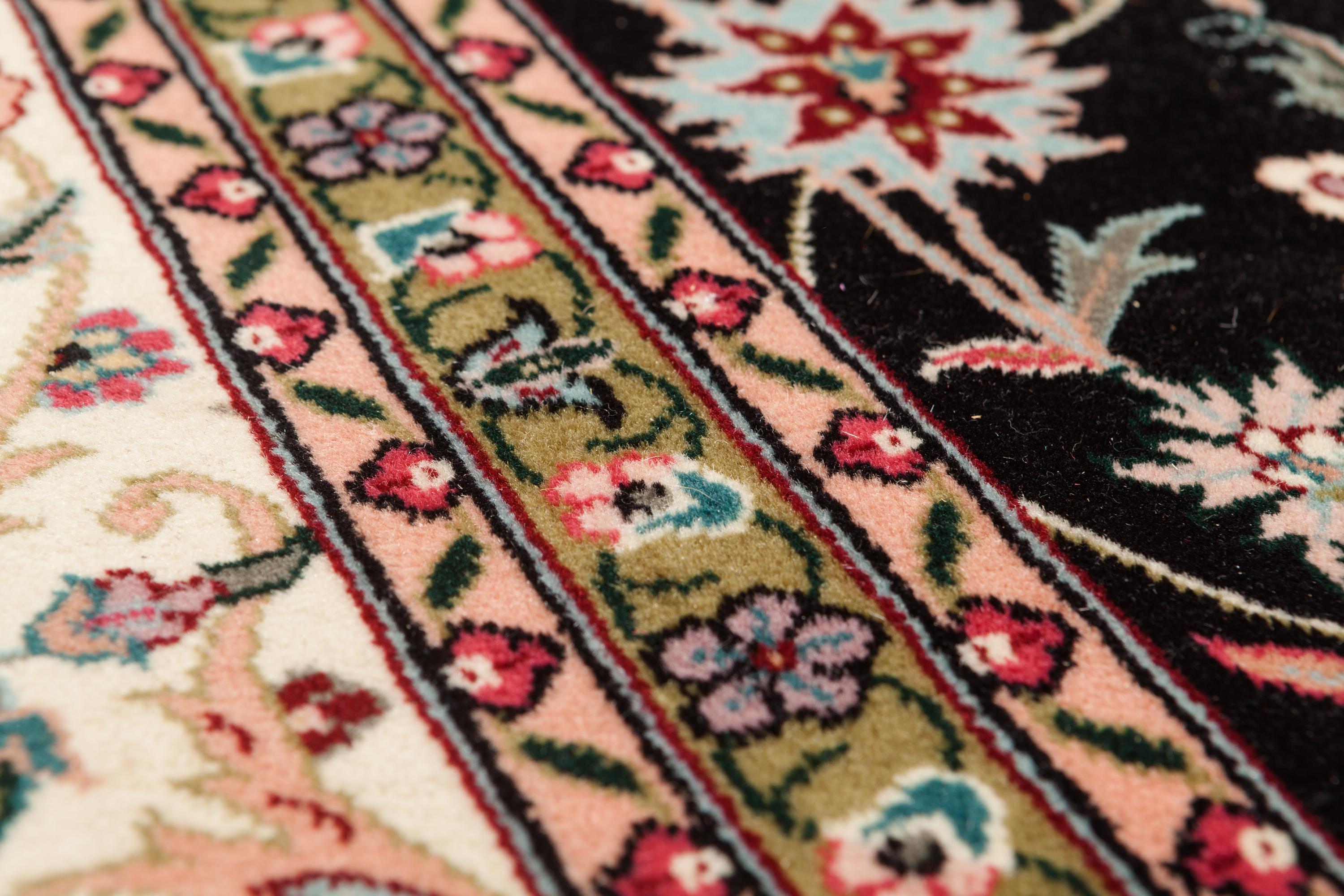 A Sino-Kashan Wool Rug