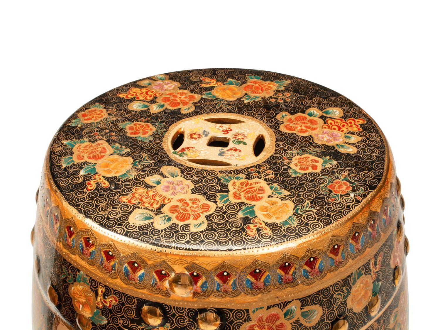 A Pair of Chinese Porcelain Garden Seats