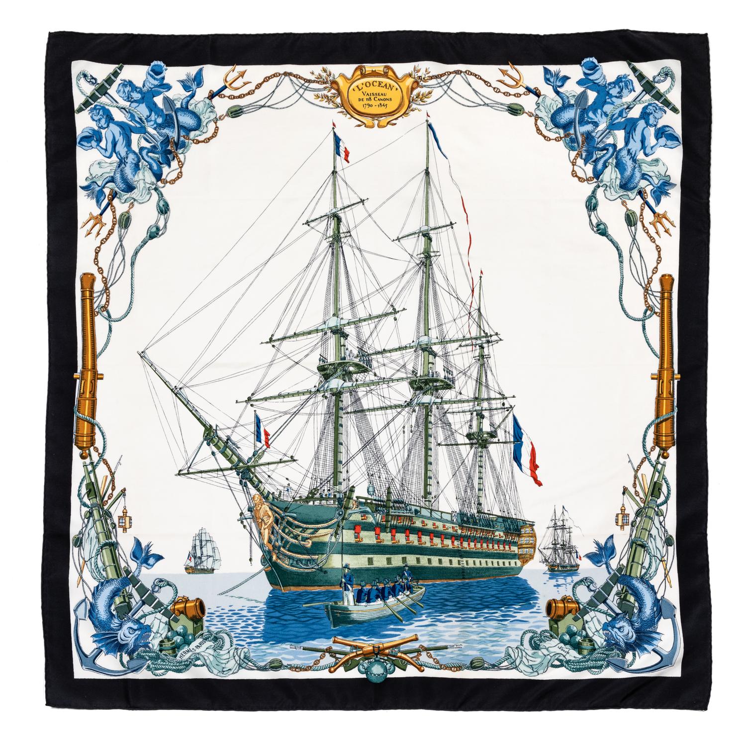 Hermès 90cm Silk Scarf
