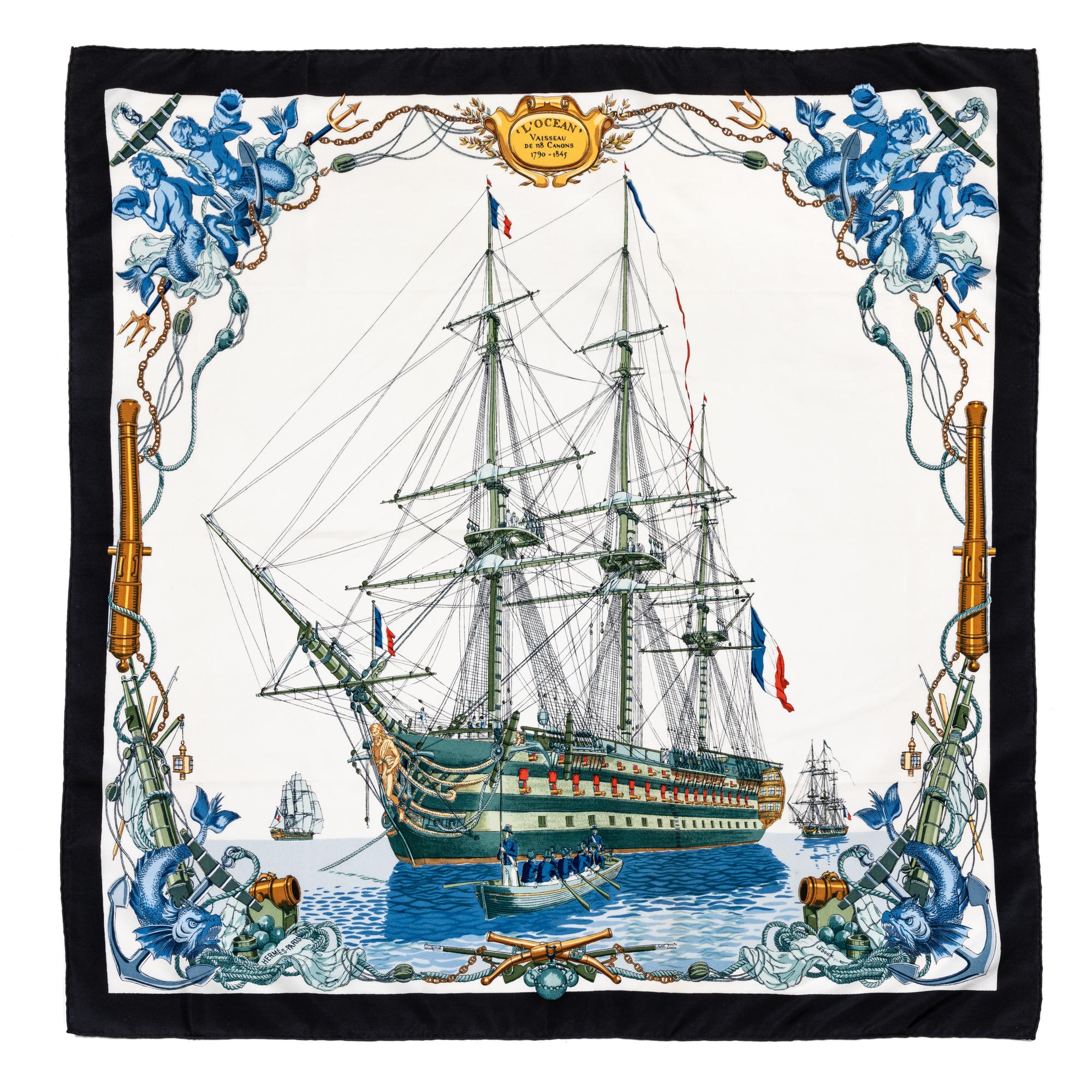 Hermès 90cm Silk Scarf