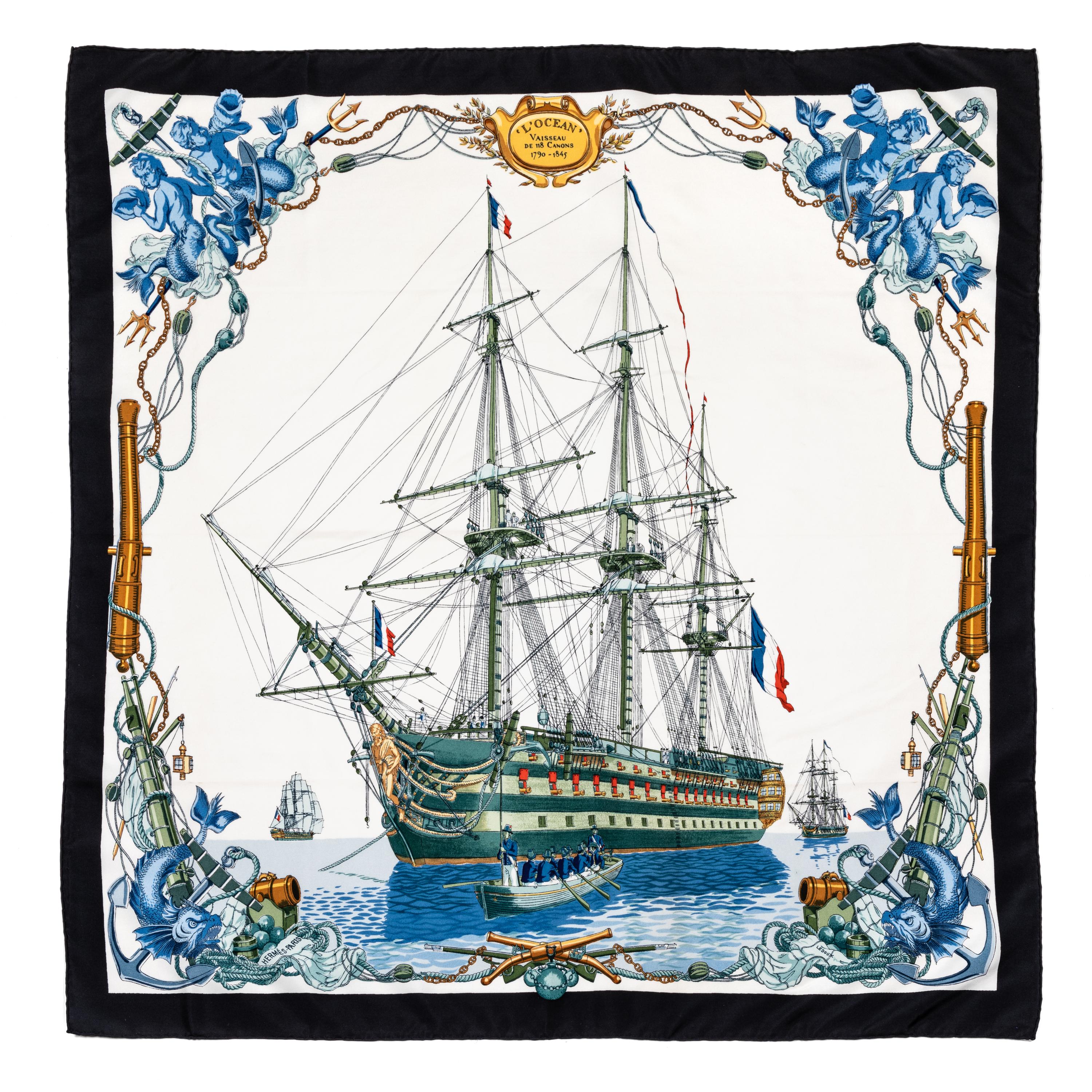 Hermès 90cm Silk Scarf