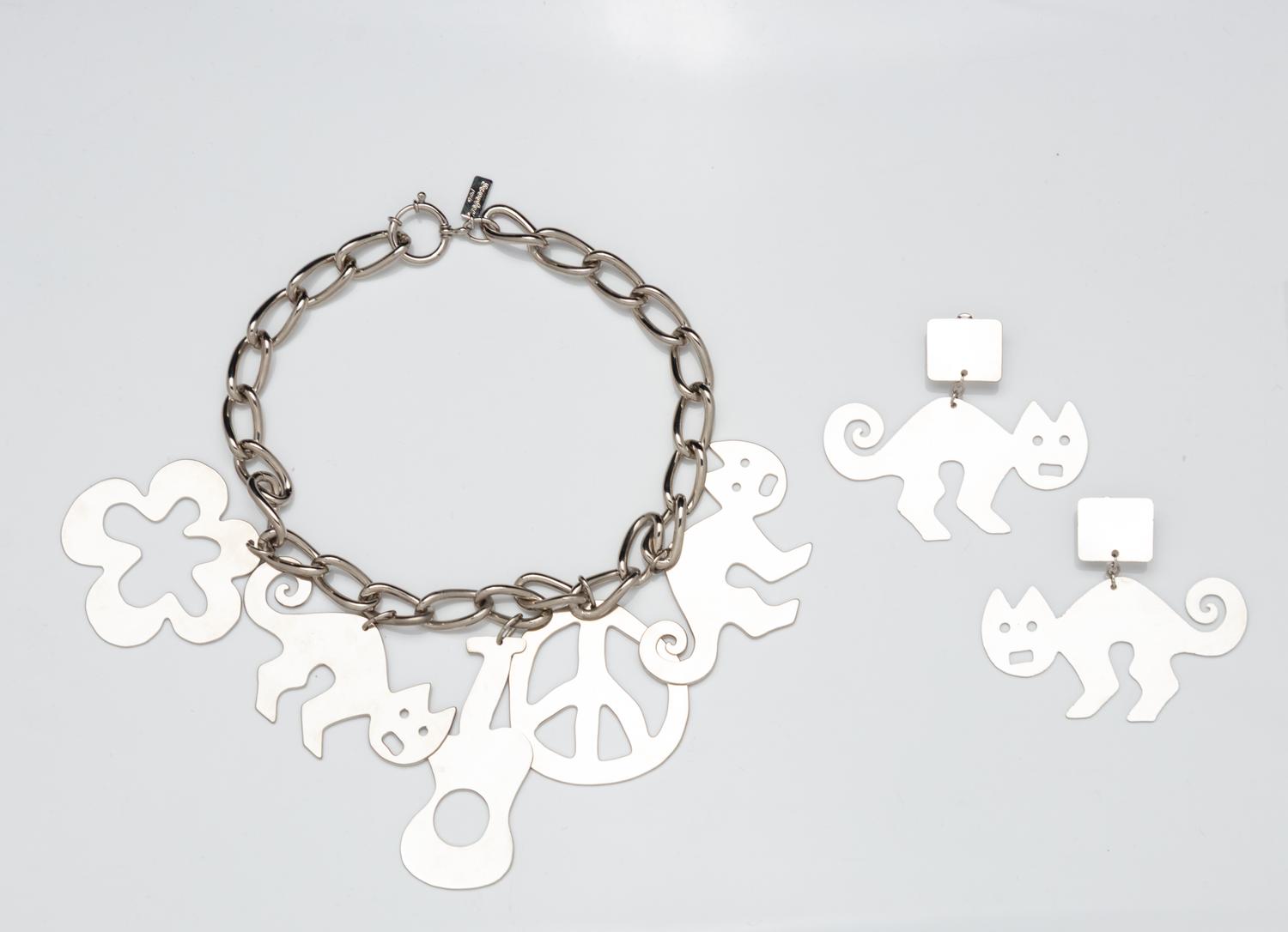 Scooter, Necklace & Earrings Set
