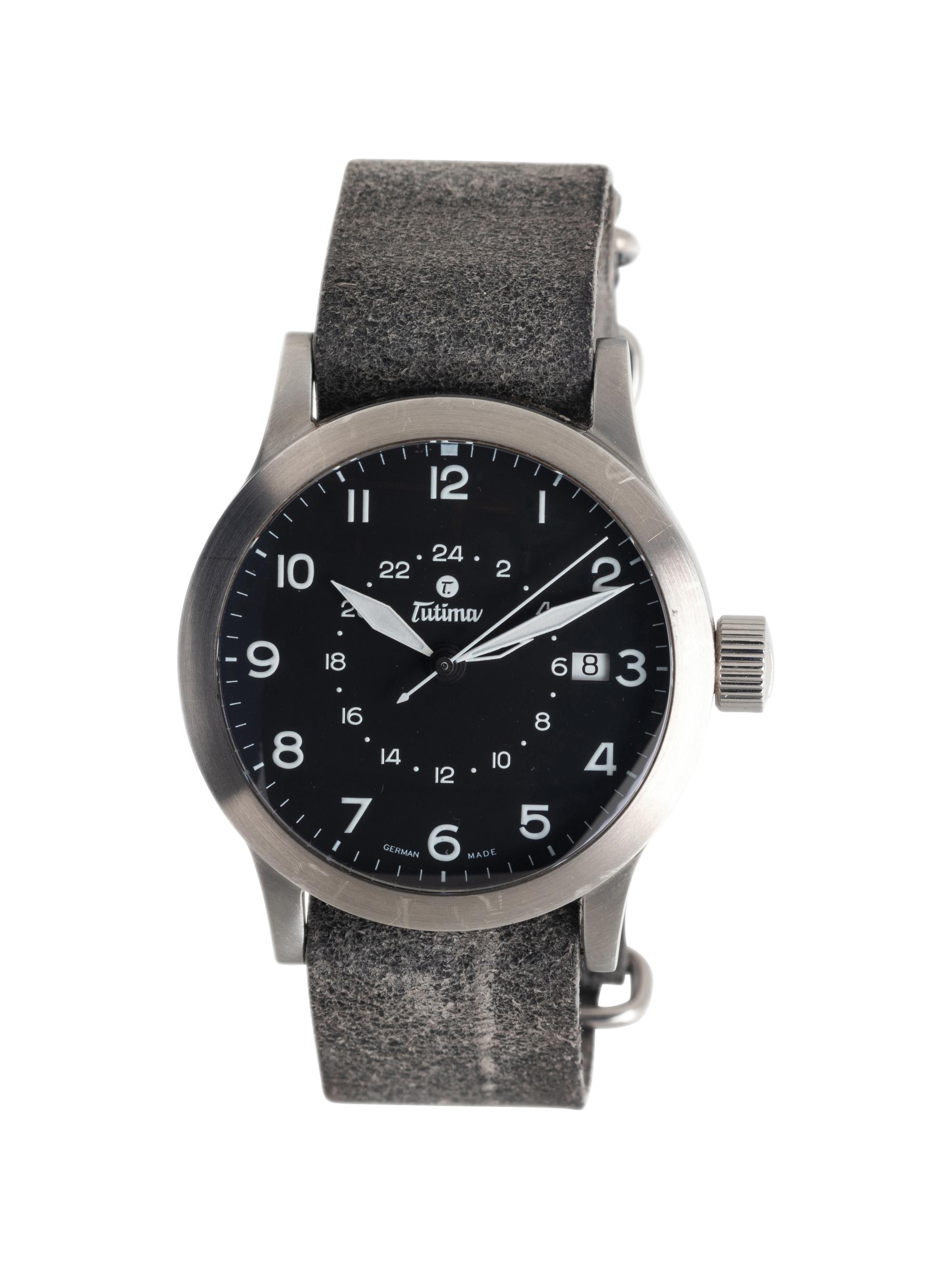 TUTIMA, STAINLESS STEEL 'FX UTC' WATCH