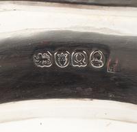 Eleven English Silver Georgian Style Dinner Plates — WALTER WALKER & BROWNFIELD TOLHURST, LONDON, 1900