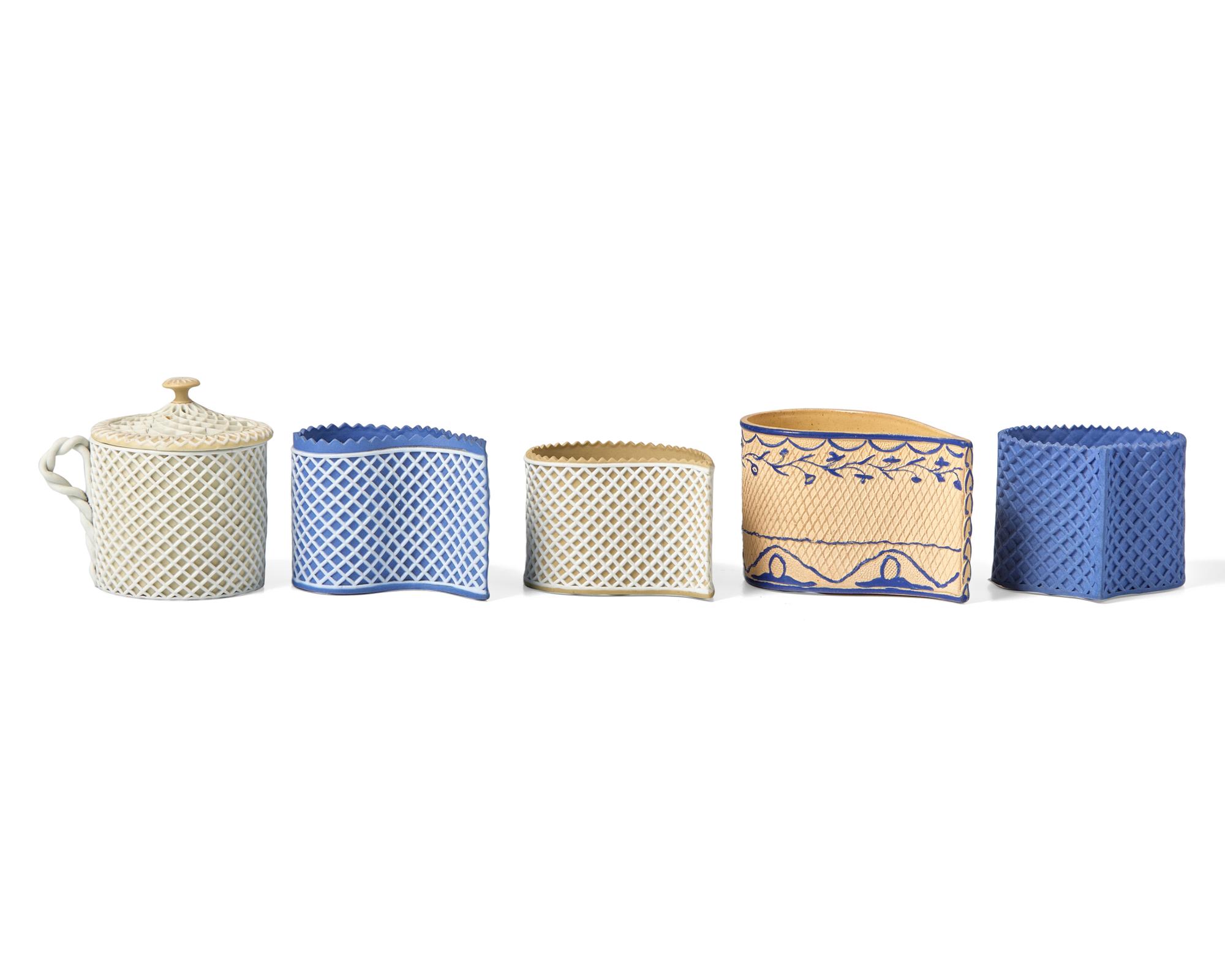 A Group of Wedgwood Custard Cups