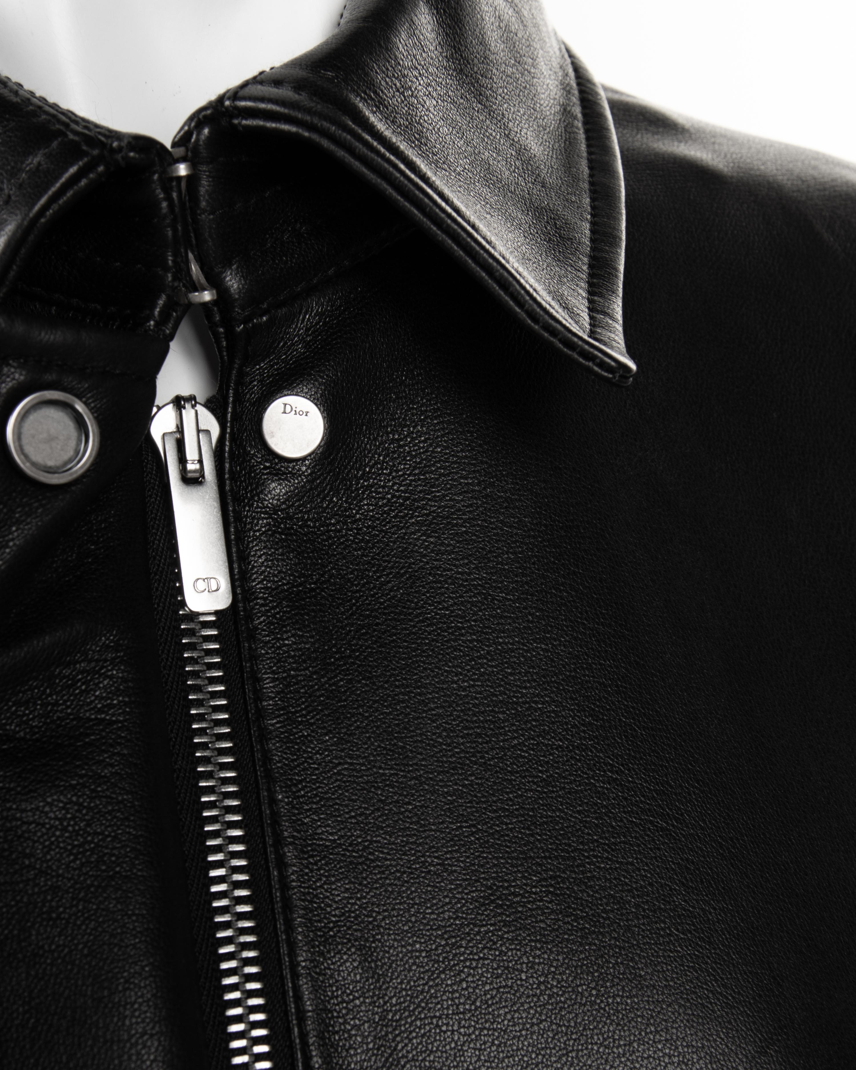 Christian Dior Lambskin Leather Trench Coat