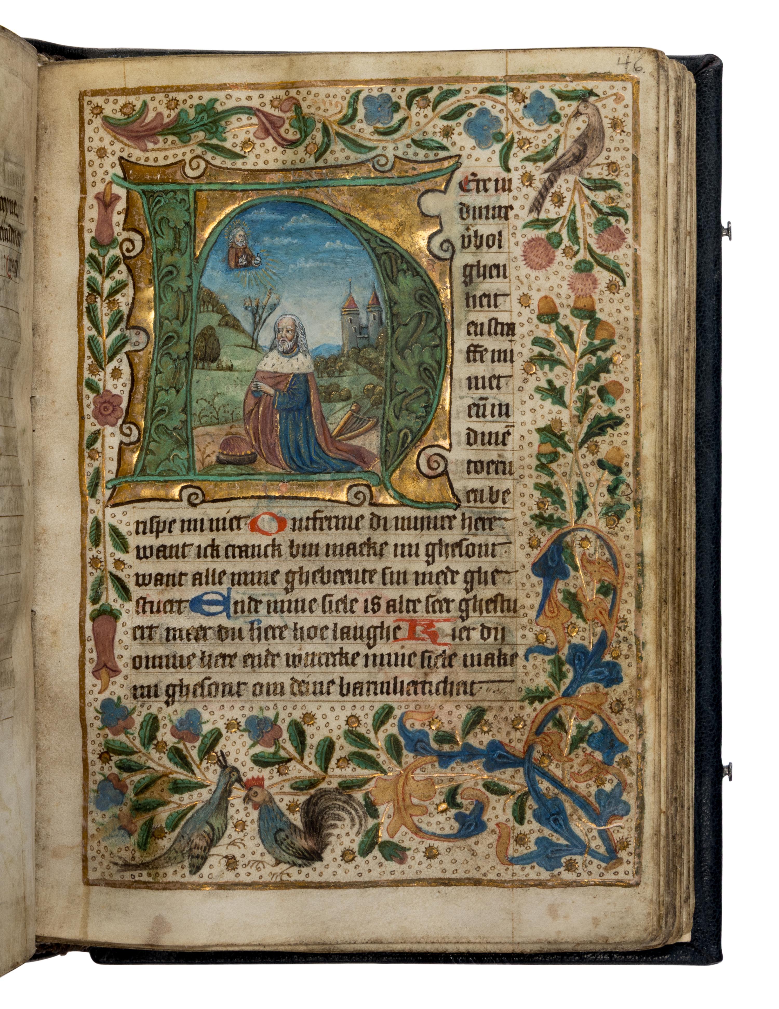 CIRCLE OF THE MASTER OF MS REID 33 and SELWERD ABBEY SCRIPTORIUM (AGNES MARTINI?) (active The Netherlands, Groningen, c. 1468-1510) Book of Hours, in Dutch, illuminated manuscript on parchment [The Netherlands, Groningen, c. 1480–1490]