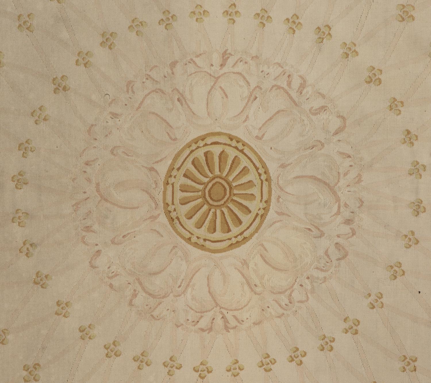 An Aubusson Style Wool Rug