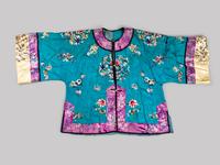 Two Chinese Embroidered Silk and Cotton Ladies' Articles