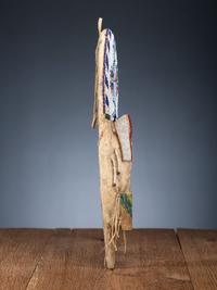 Shoshone Beaded Hide Toy Cradle