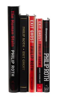 ROTH, Philip (1933-2018). A group of 5 works, published by Houghton Mifflin Company in Boston and New York.