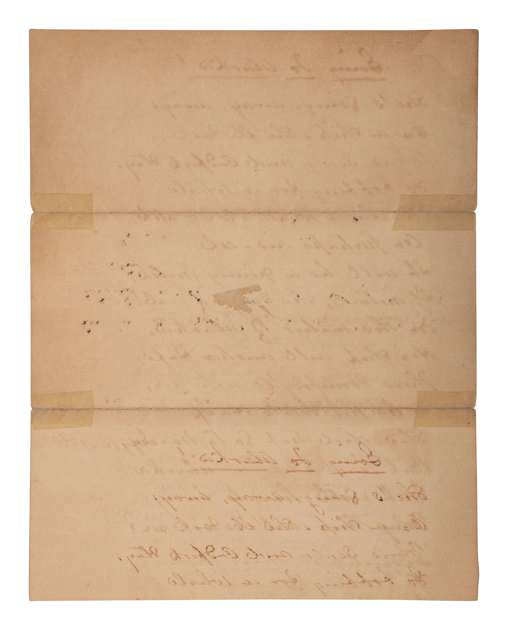 [WESTERN AMERICANA] . 3 letters involving missionaries and travel to Alaska and Canada.
