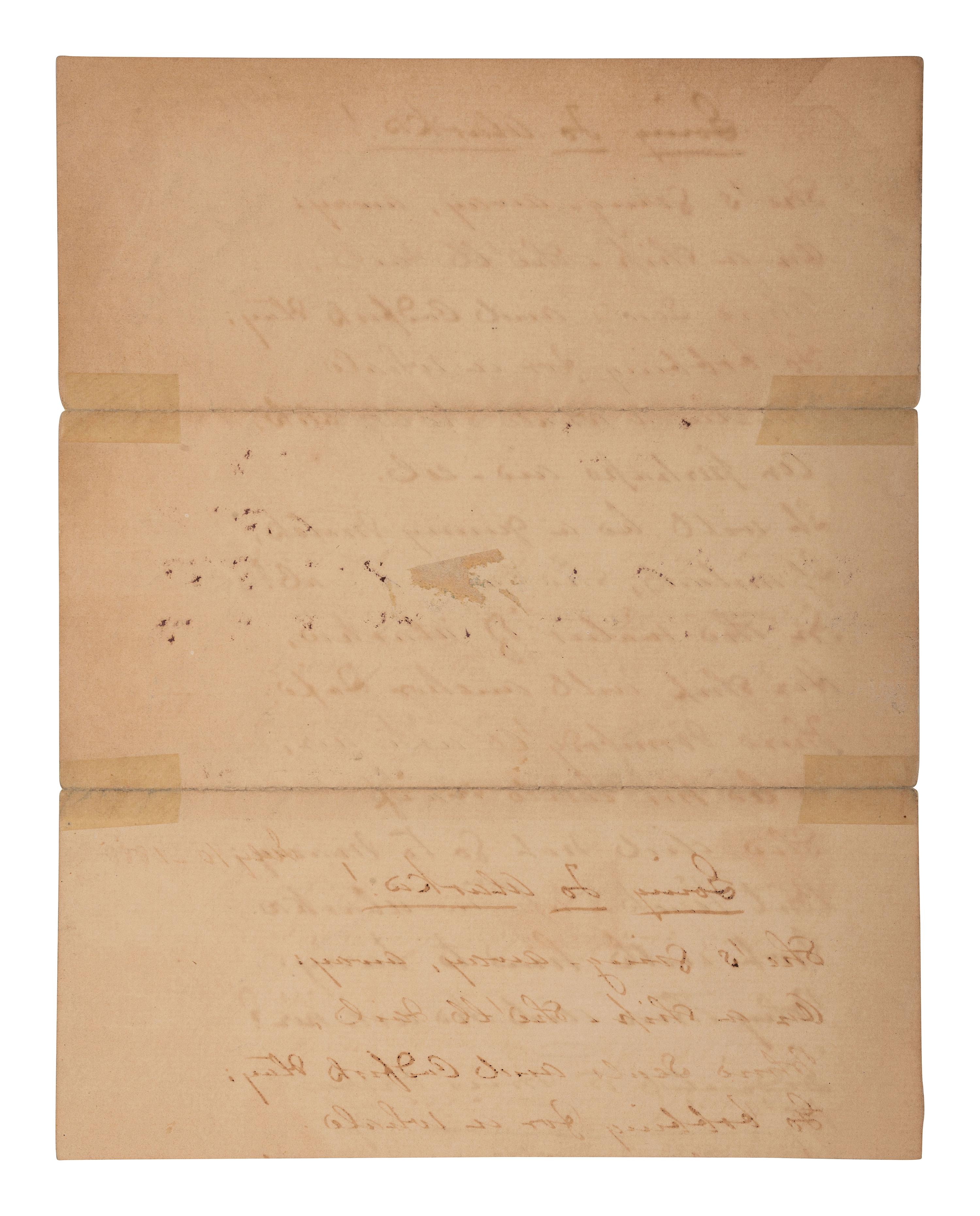 [WESTERN AMERICANA] . 3 letters involving missionaries and travel to Alaska and Canada.