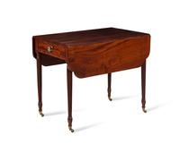 A Federal Mahogany Drop-Leaf Table