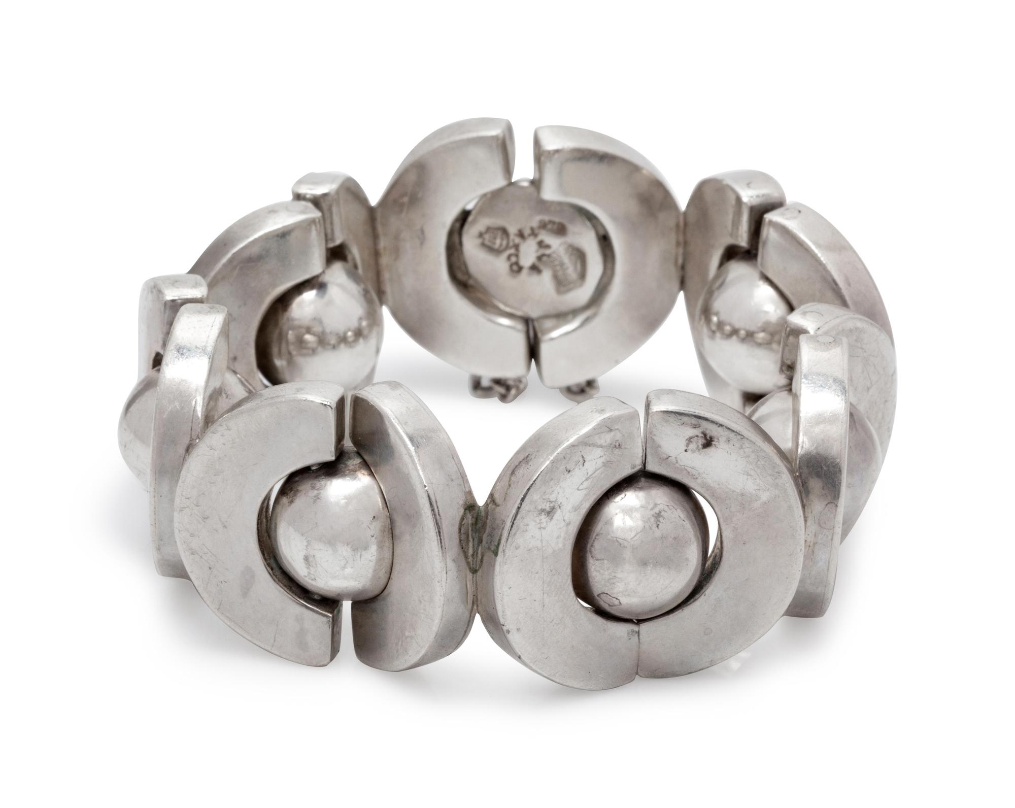 A Silver Bracelet, Antonio Pineda,