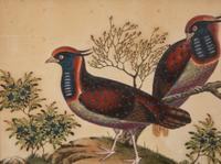 A Pair of Chinese Watercolors on Paper