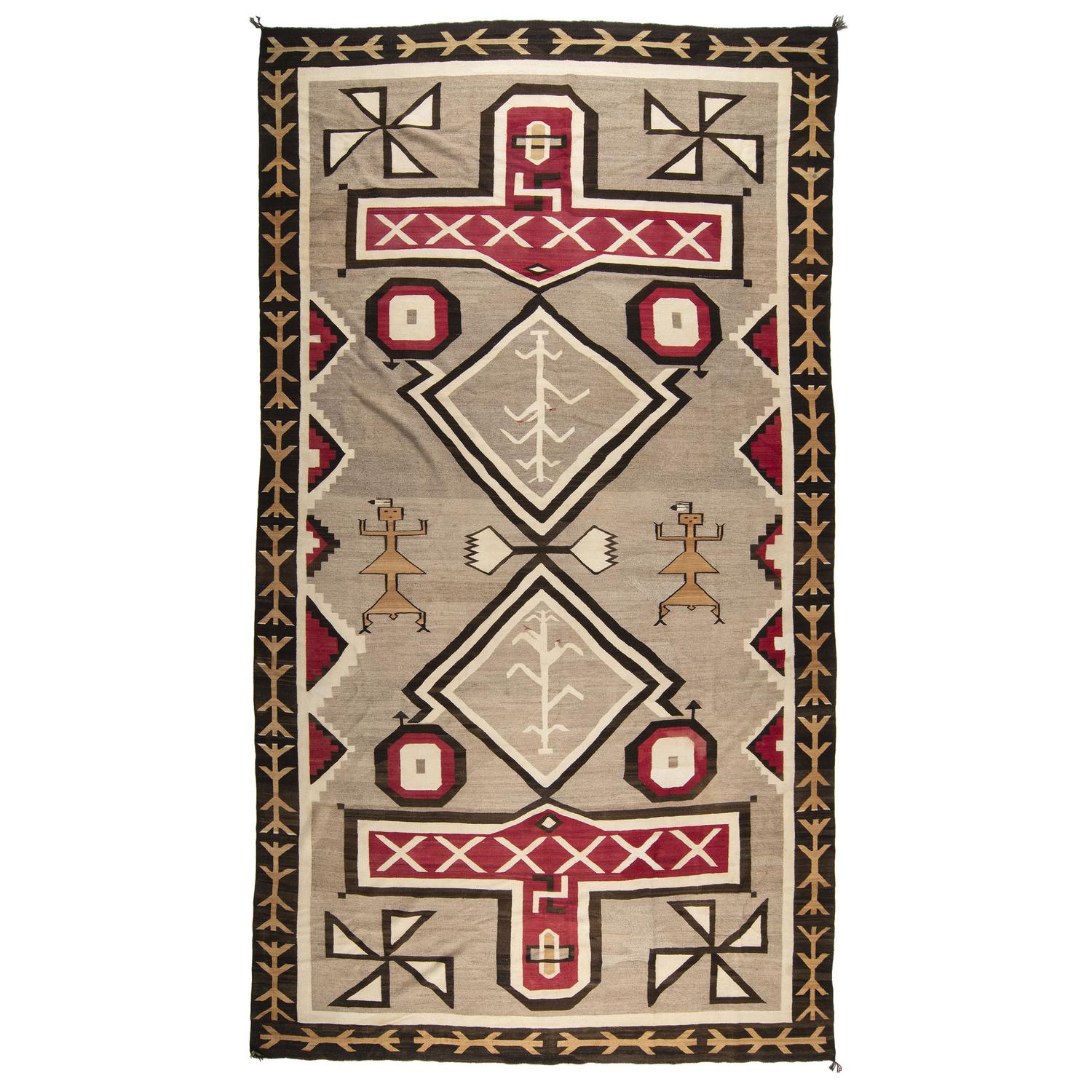 Navajo J.B. Moore Pictorial Variant, Roomsize Rug
