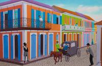 Street Scene, Haiti, 1943