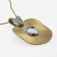 Two Gold and Diamond Necklaces