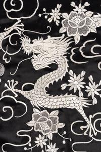 Three Chinese Silk Embroidered Lady's Articles
