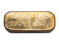 Five Brass Trinket Boxes