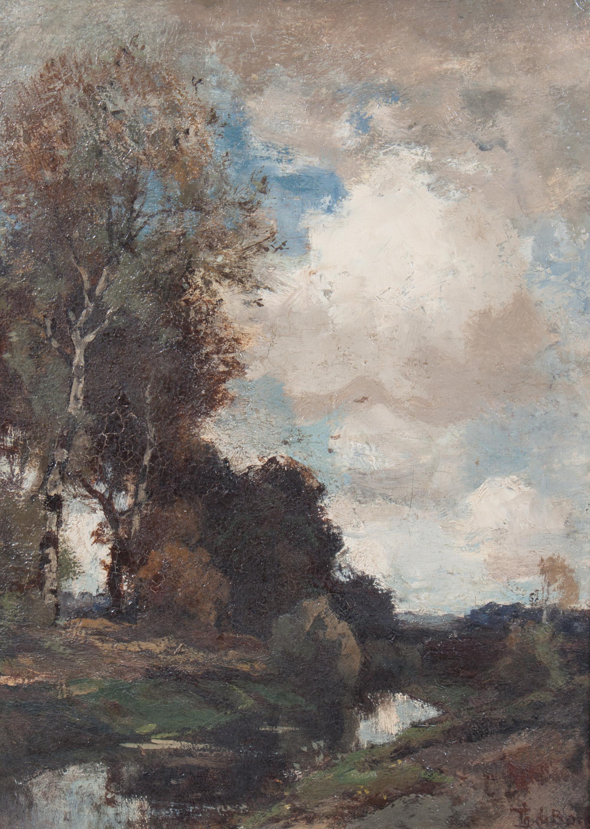 Theophile De Bock, (Dutch, 1851-1904), Landscape (No. 506)